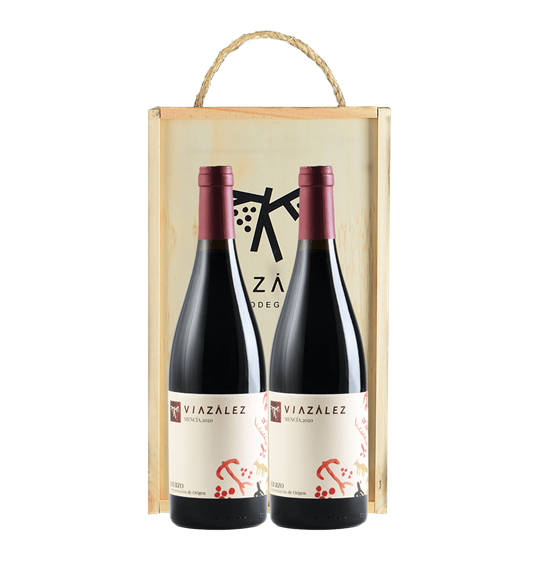 Pack 2 botellas de vino Viazález
