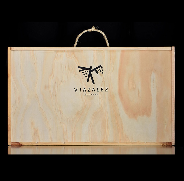 Denuedo Estuche de madera 6