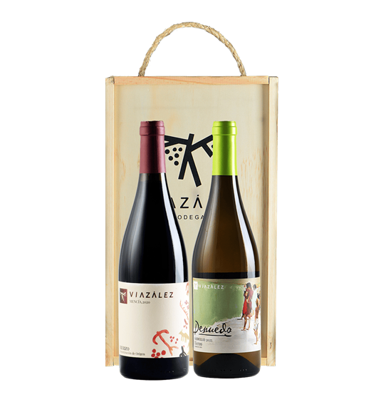 Pack 2 botellas de vino - Viazález y Denuedo