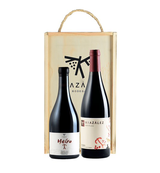 Pack 2 botellas de vino - Hego y Viazález
